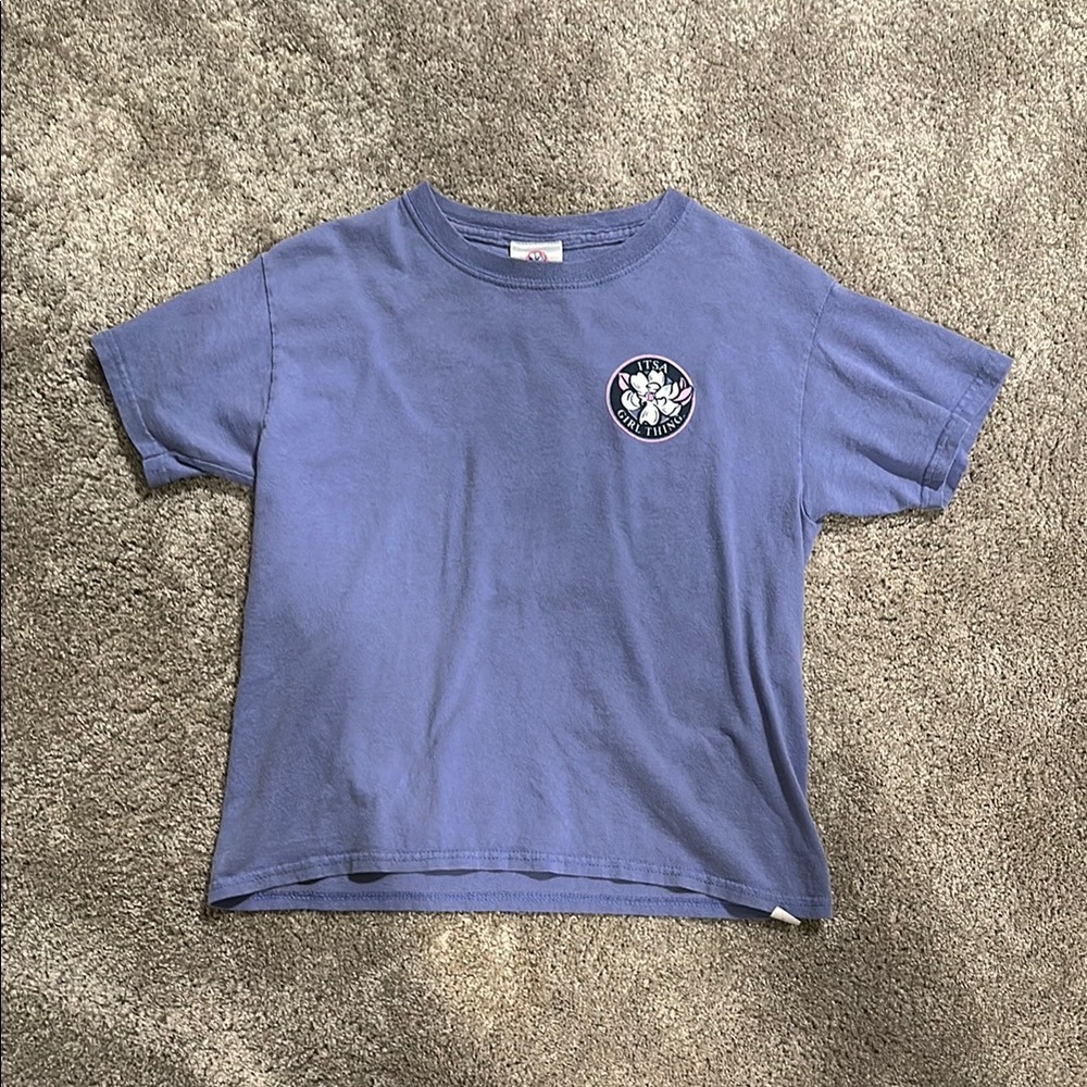 Kids Blue Graphic T-Shirt